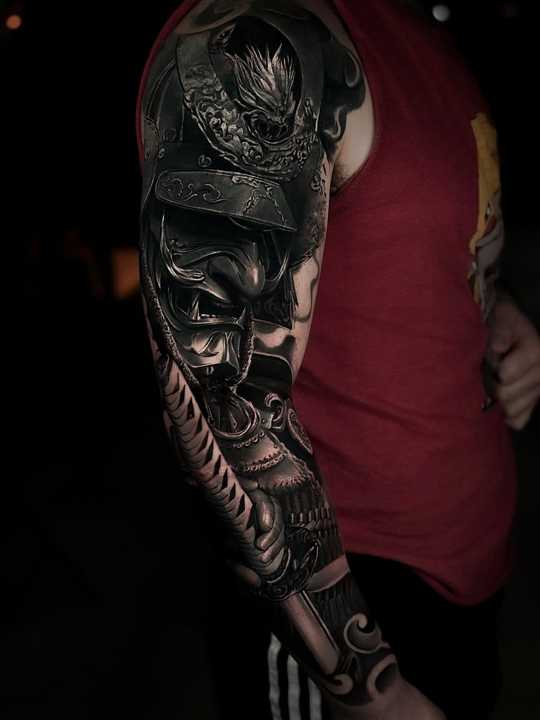 Tattoo by @mr.tea0801 — realism, black_and_grey
