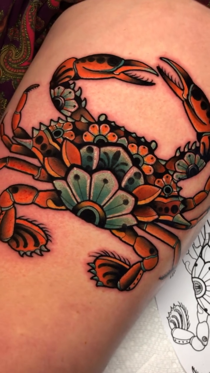Tattoo by @melissabtattoos — american_traditional, illustrative