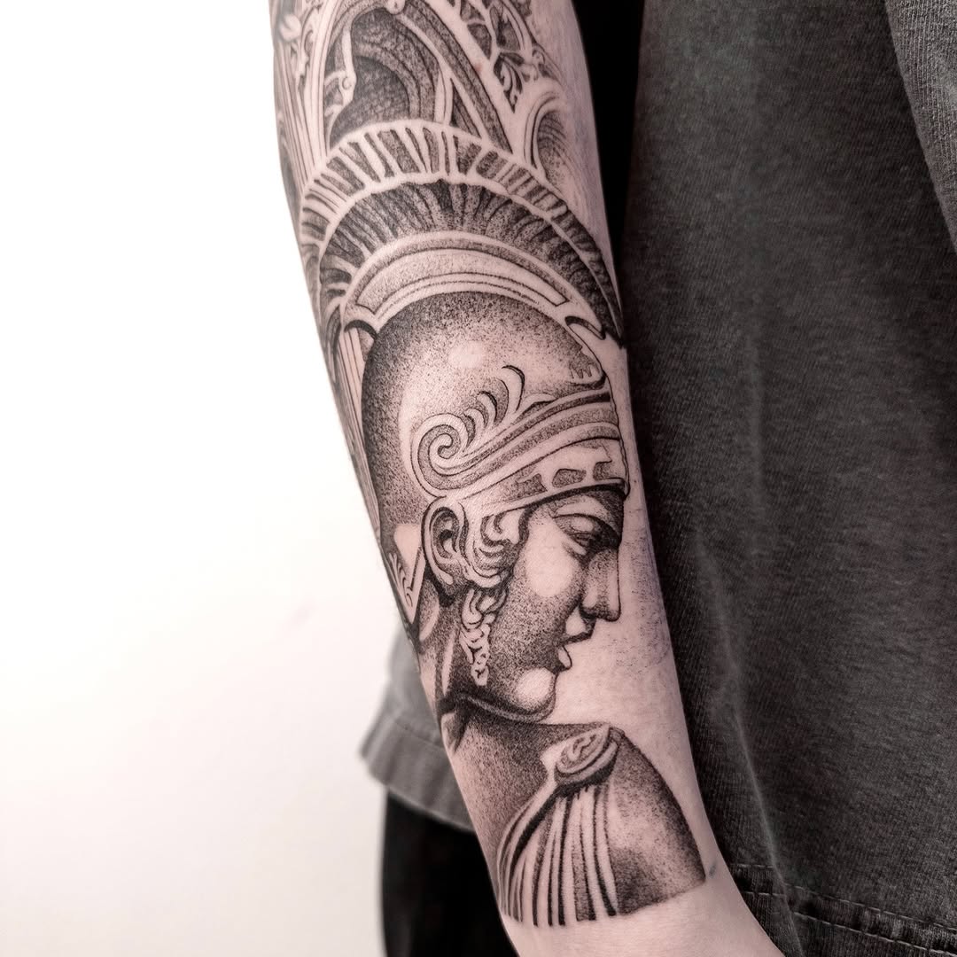 Tattoo by @lissfoxy β black_and_grey, realism