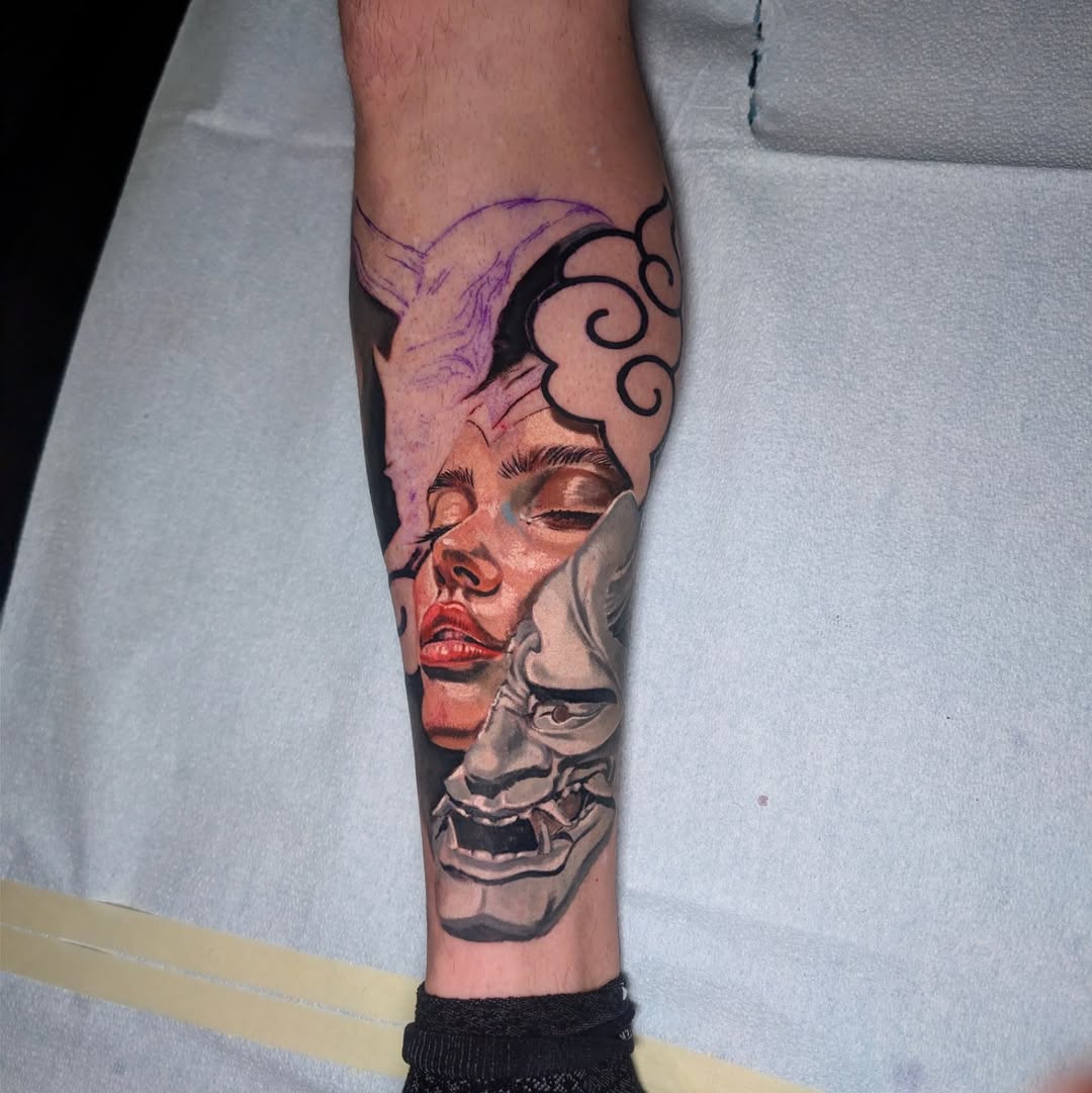 Tattoo by @solasjansentattoo — realism, black_and_grey