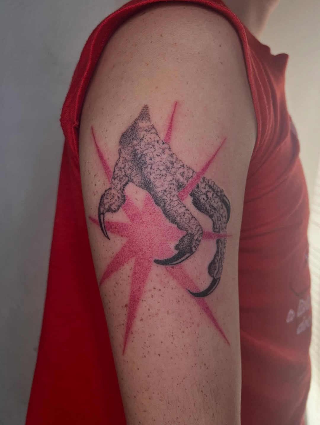 Tattoo by @soreoptimist — black_and_grey