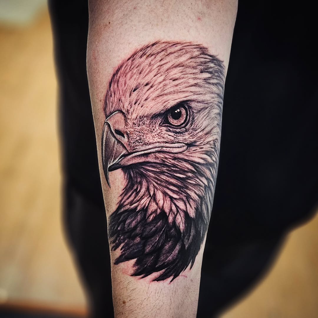 Tattoo by @isaacm_tattoos — realism, black_and_grey