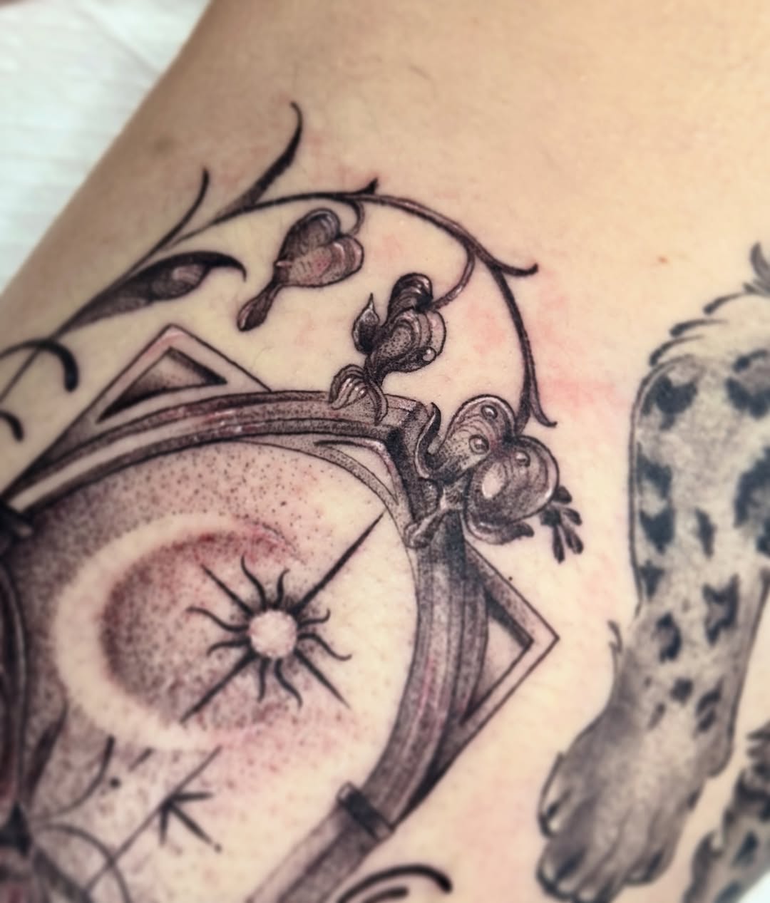Tattoo by @anderstattoo β black_and_grey, dotwork