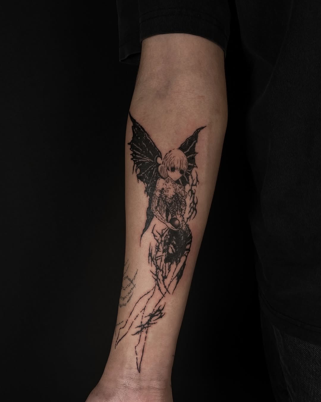 Tattoo by @skinwalker.ta2 โ illustrative, blackwork