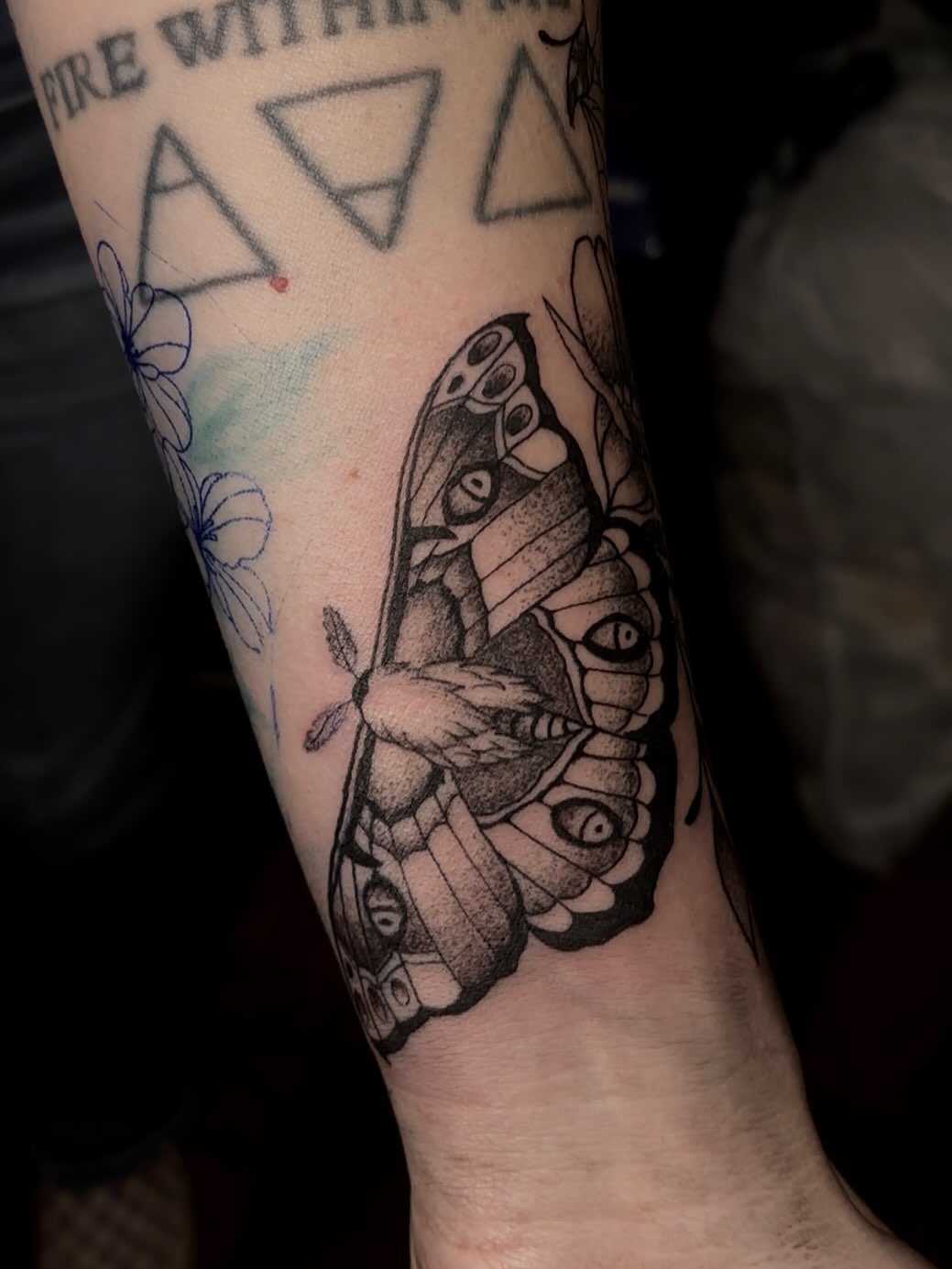 Tattoo by @_mad.as.a.hatter.art_ — black_and_grey, dotwork