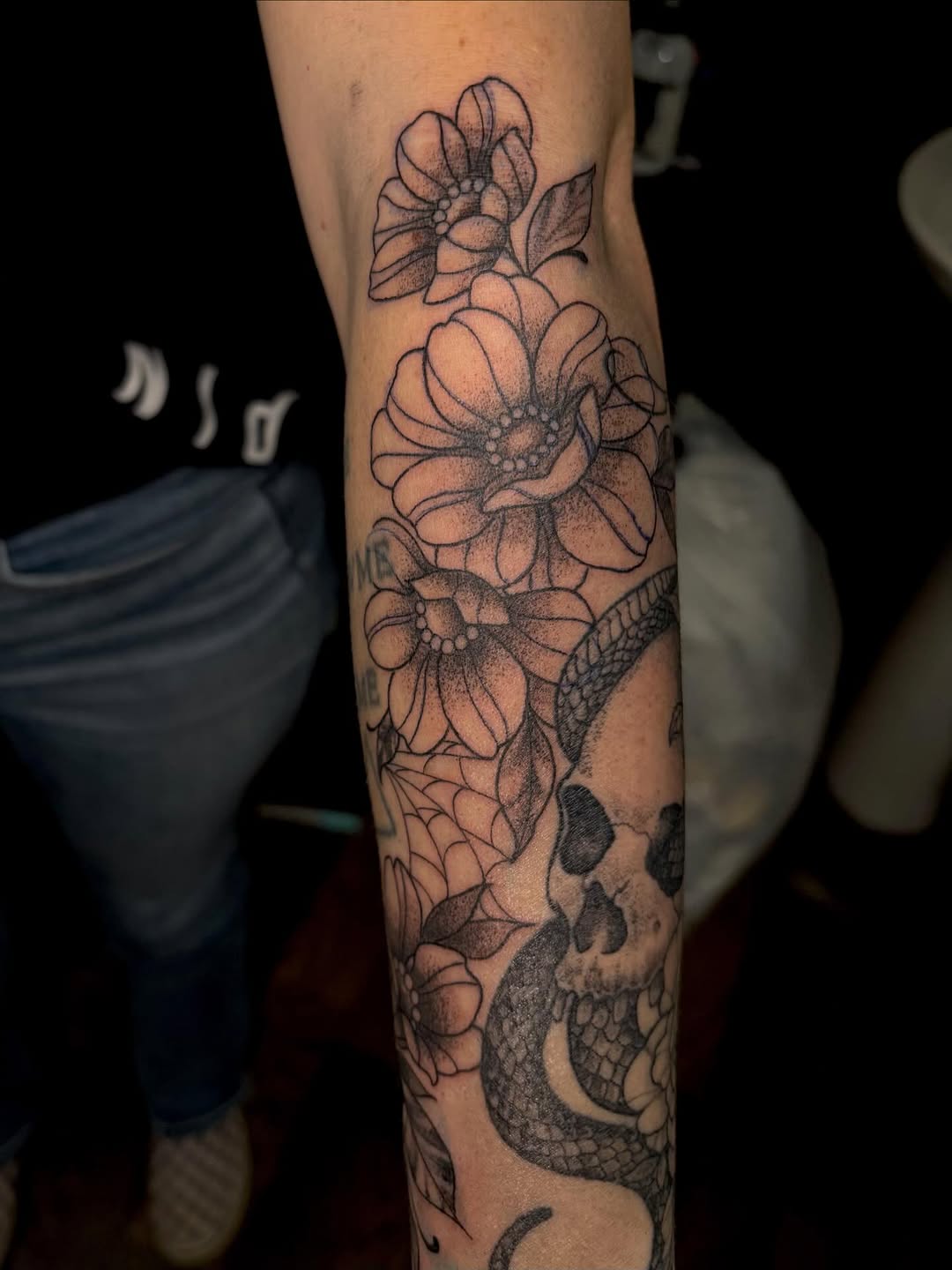 Tattoo by @_mad.as.a.hatter.art_ — black_and_grey, dotwork