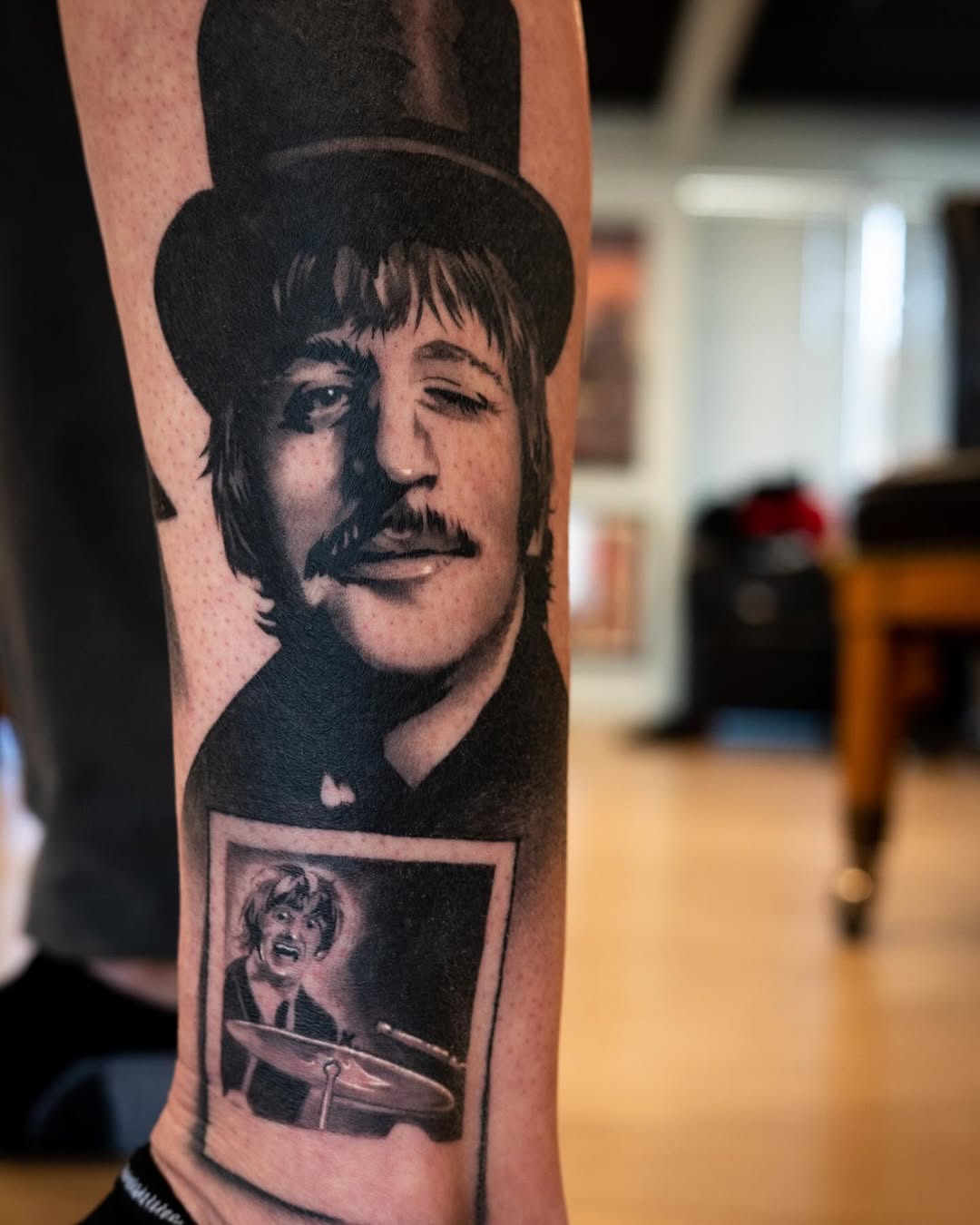 Tattoo by @derekhutchison — realism, black_and_grey