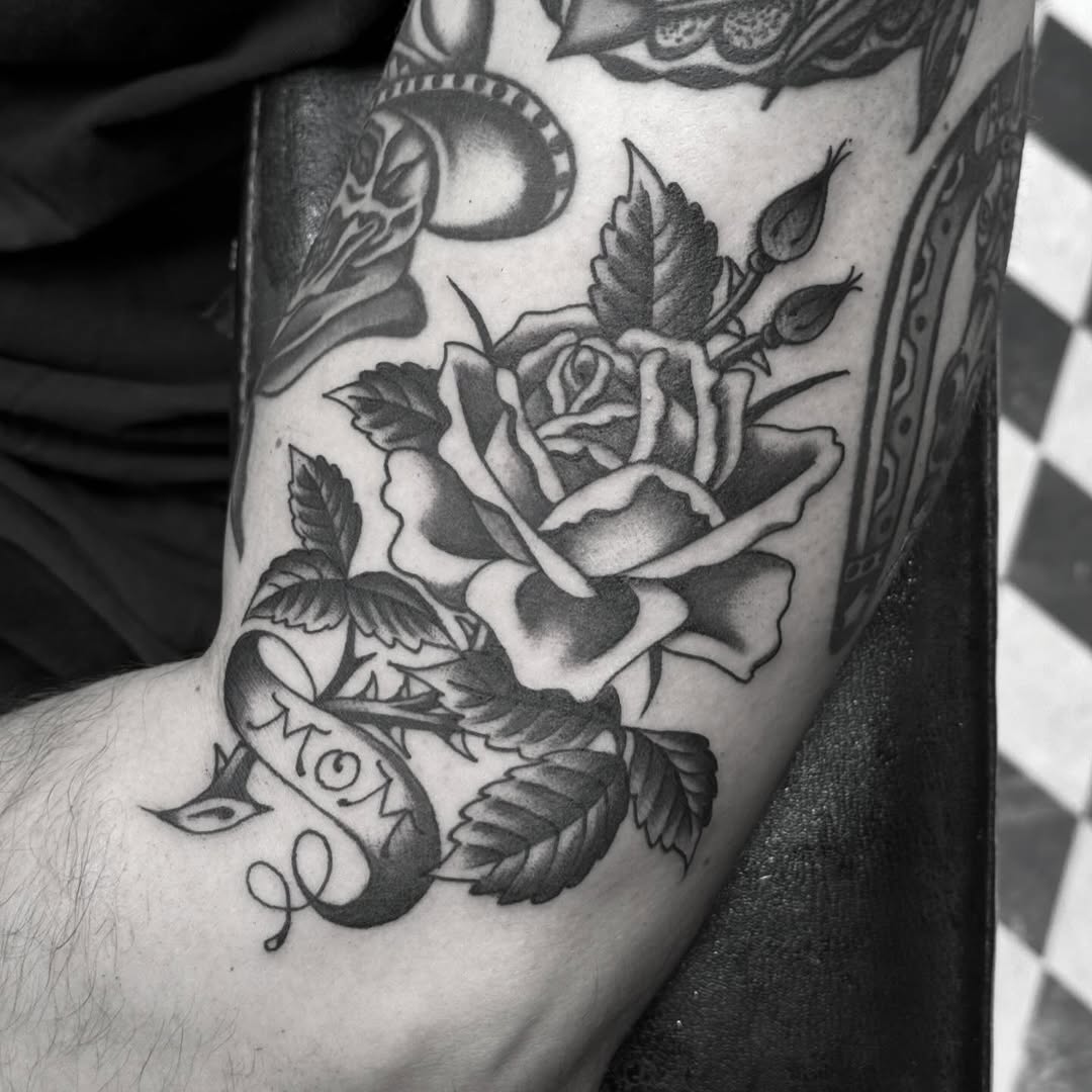 Tattoo by @seanmcmahon_tattoos — american_traditional, lettering_script