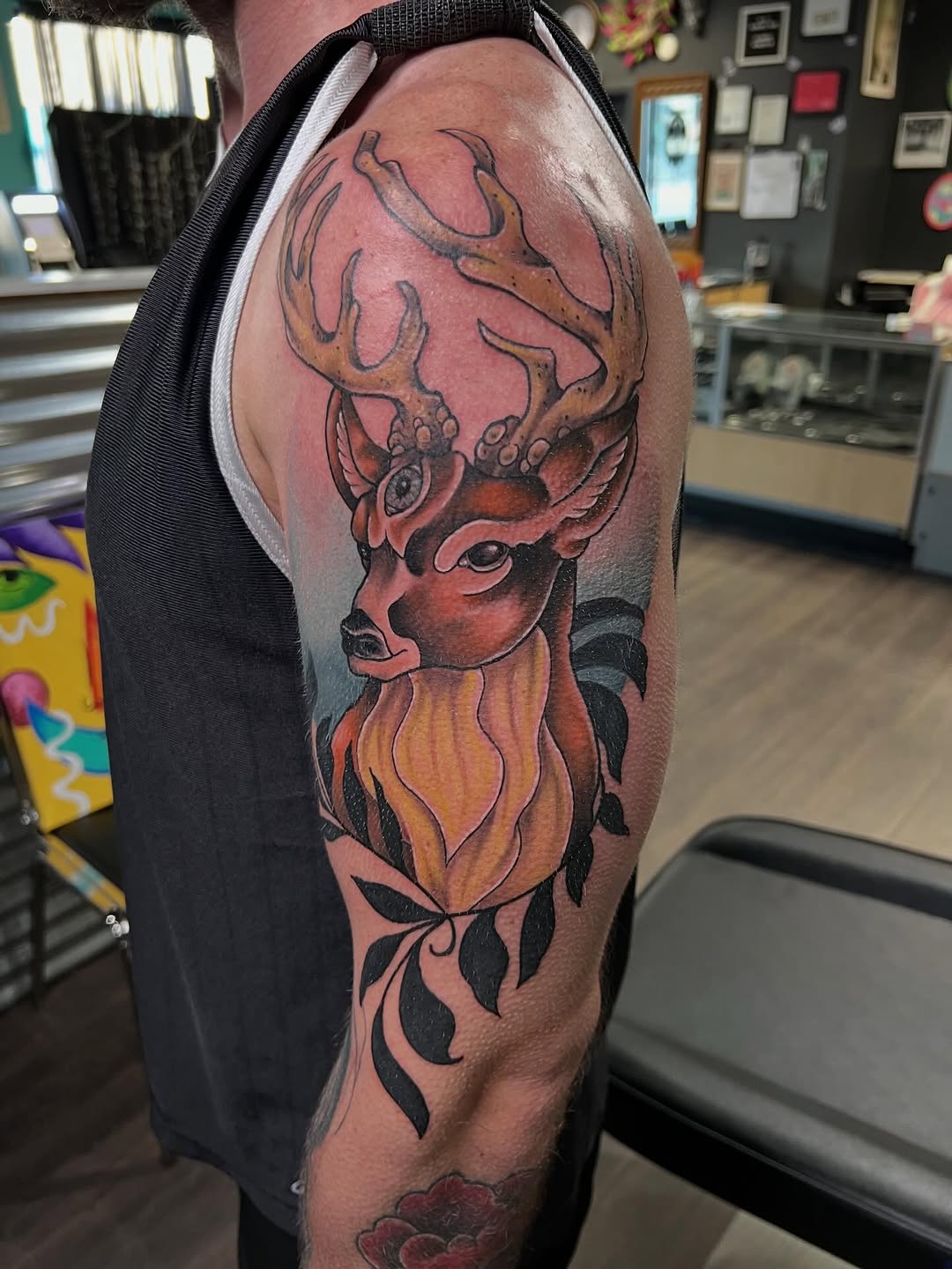 Tattoo by @poppet.arts — neo_traditional, realism