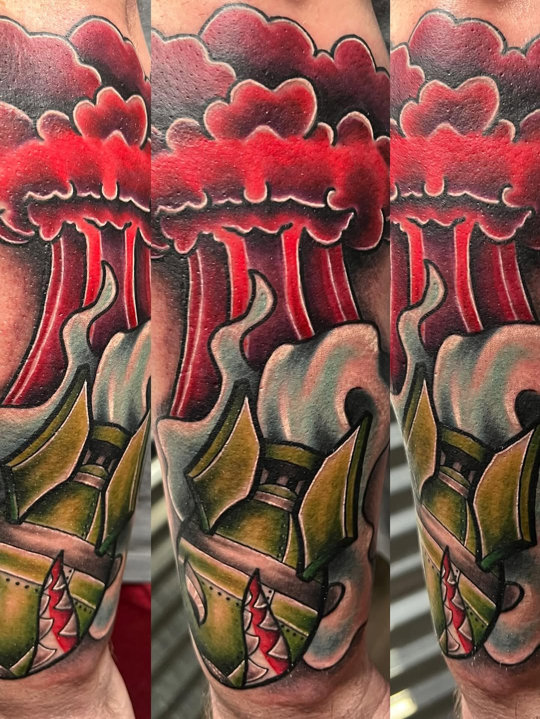 Tattoo by @poppet.arts — american_traditional, new_school