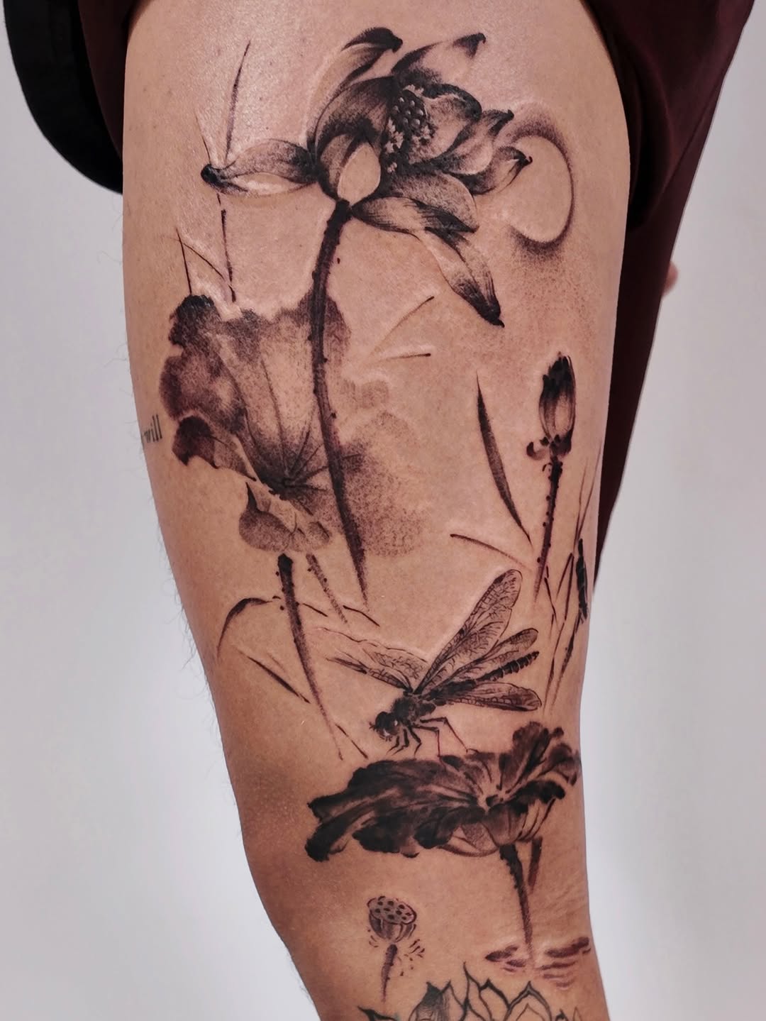 Tattoo by @junsinkmontreal โ black_and_grey, illustrative