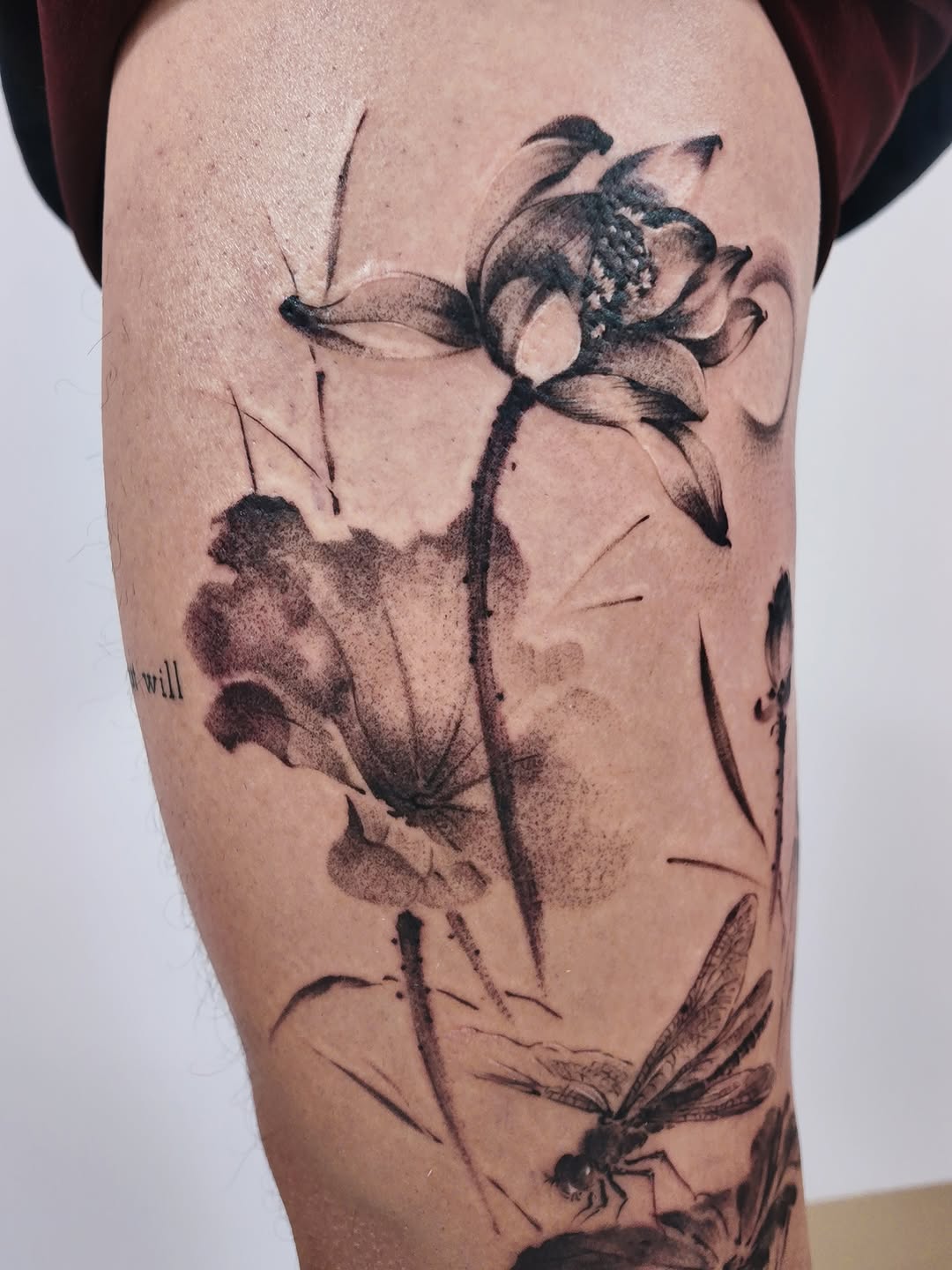 Tattoo by @junsinkmontreal โ black_and_grey, illustrative