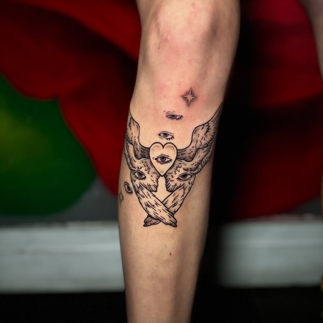 Tattoo by @5am.x.tattoos — fine_line, black_and_grey