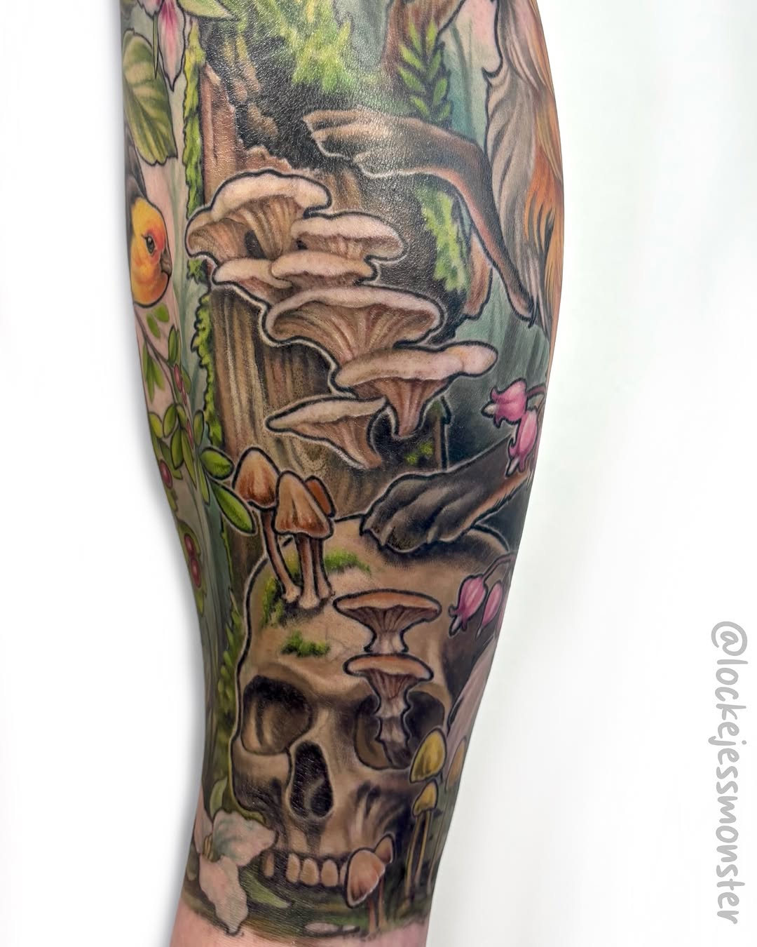 Tattoo by @lockejessmonster — realism, dark_realism
