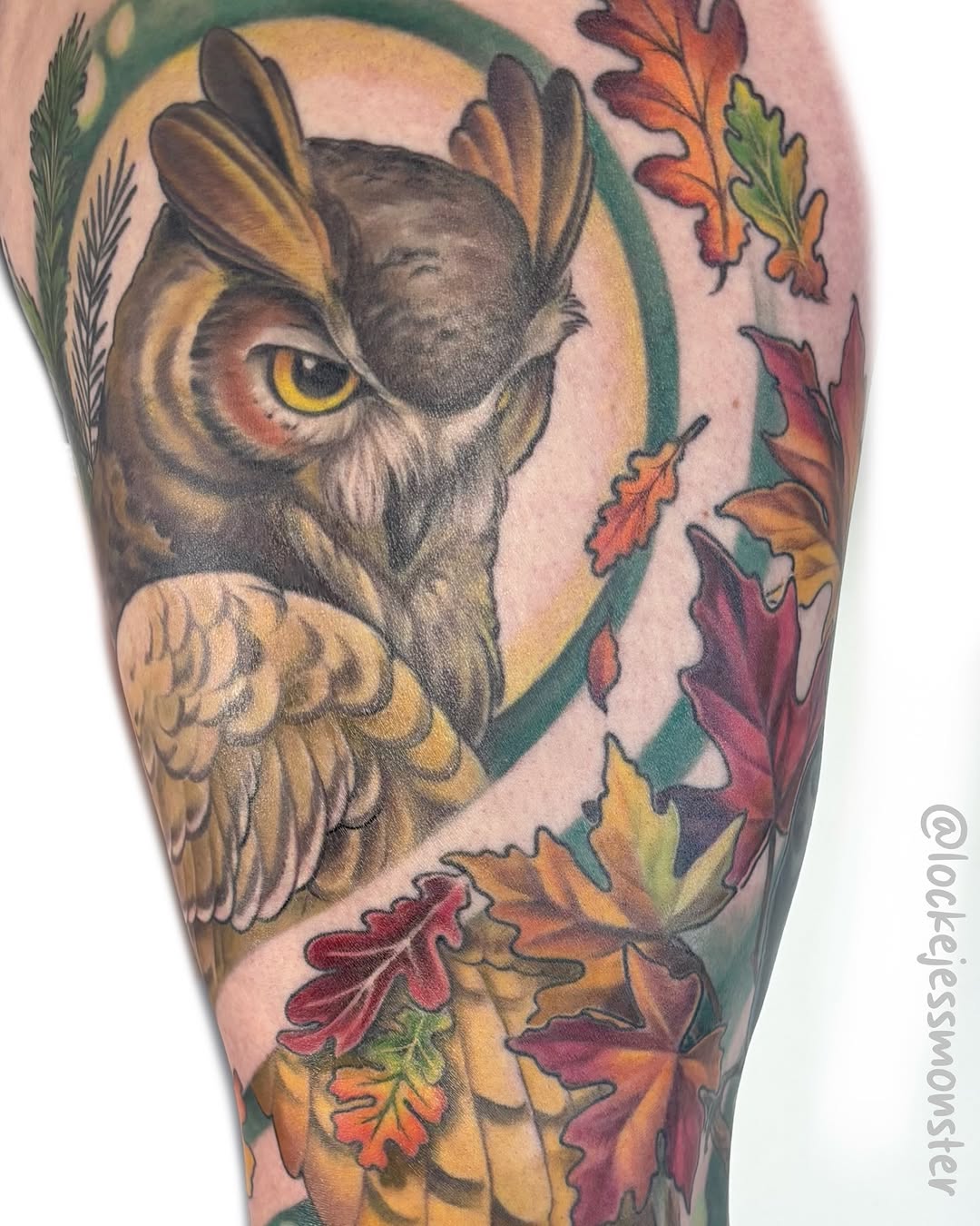 Tattoo by @lockejessmonster — realism, black_and_grey