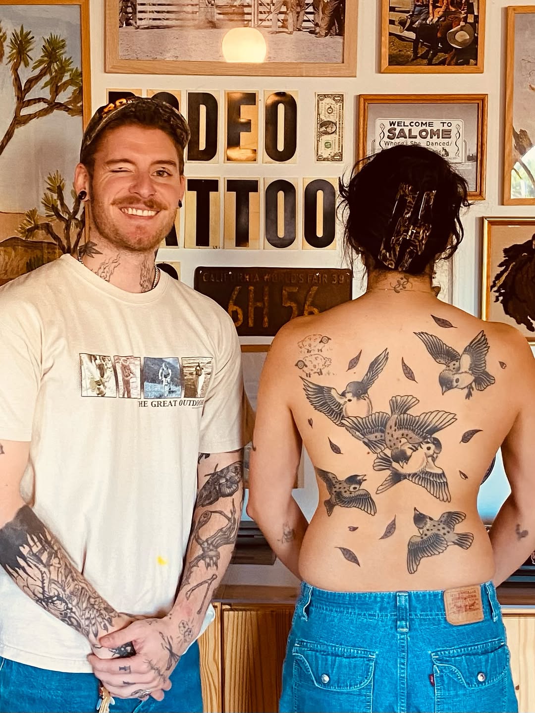 Tattoo by @cluelesstattoos — illustrative, black_and_grey
