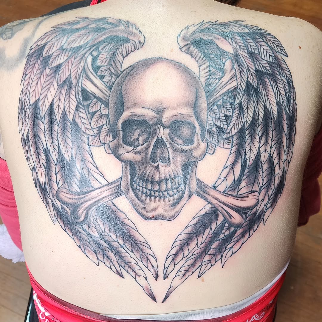 Tattoo by @conwaythetattooer — realism, black_and_grey
