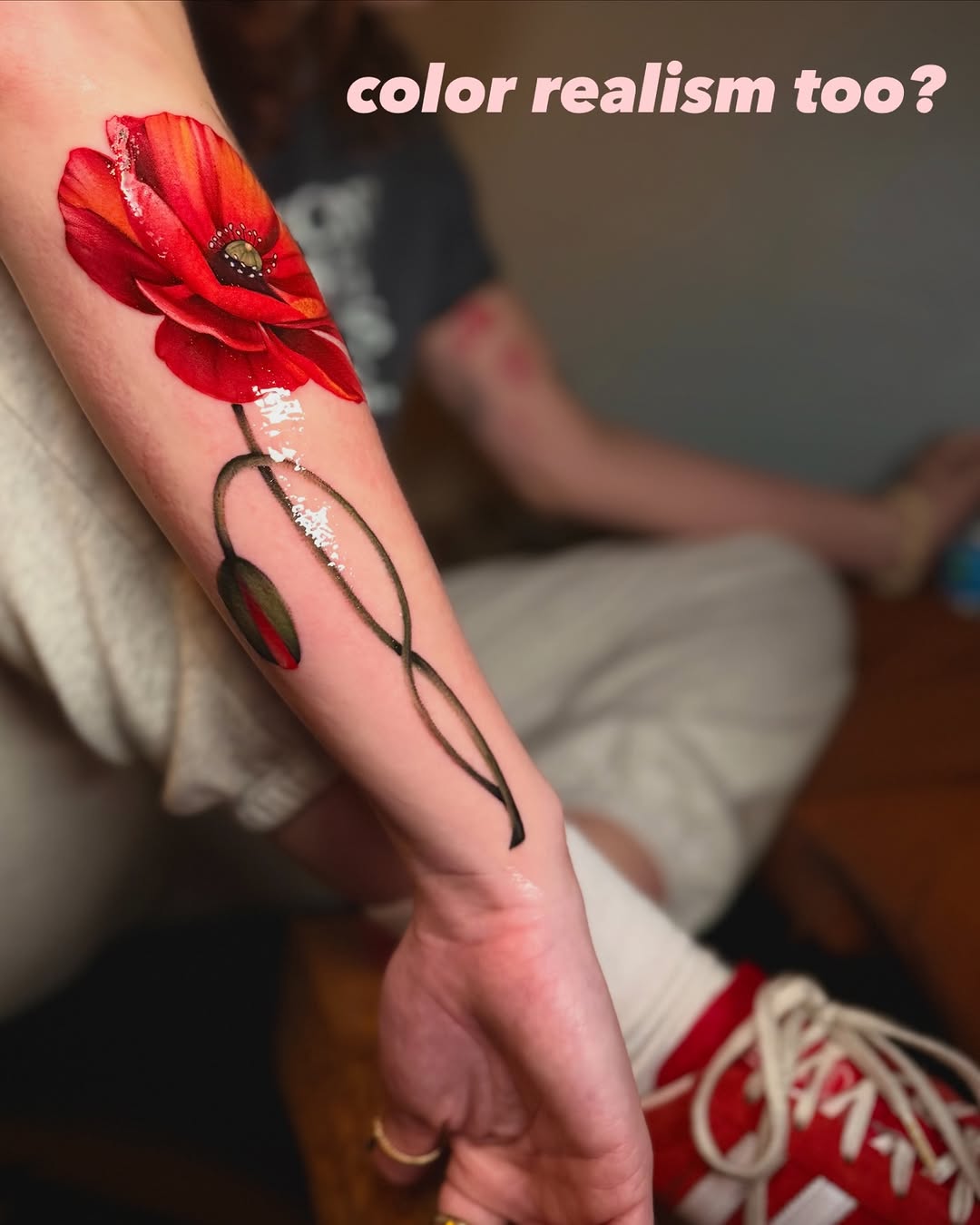 Tattoo by @slightlyorange — realism, color