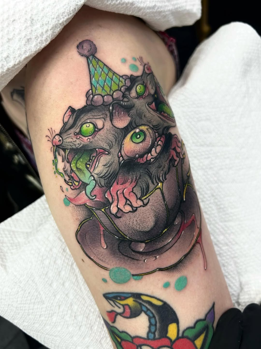 Tattoo by @tatijanahoskinson — new_school