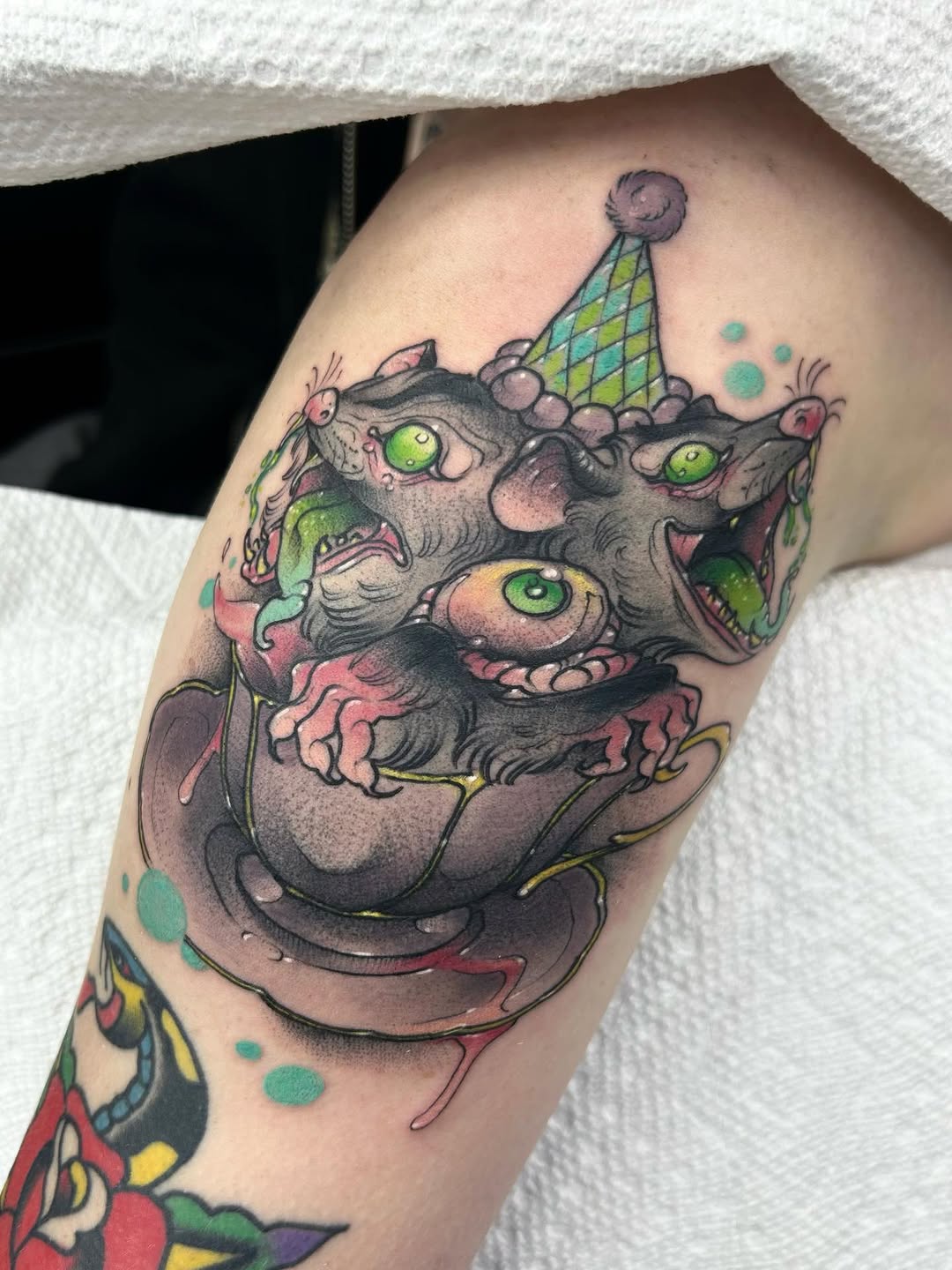 Tattoo by @tatijanahoskinson — new_school