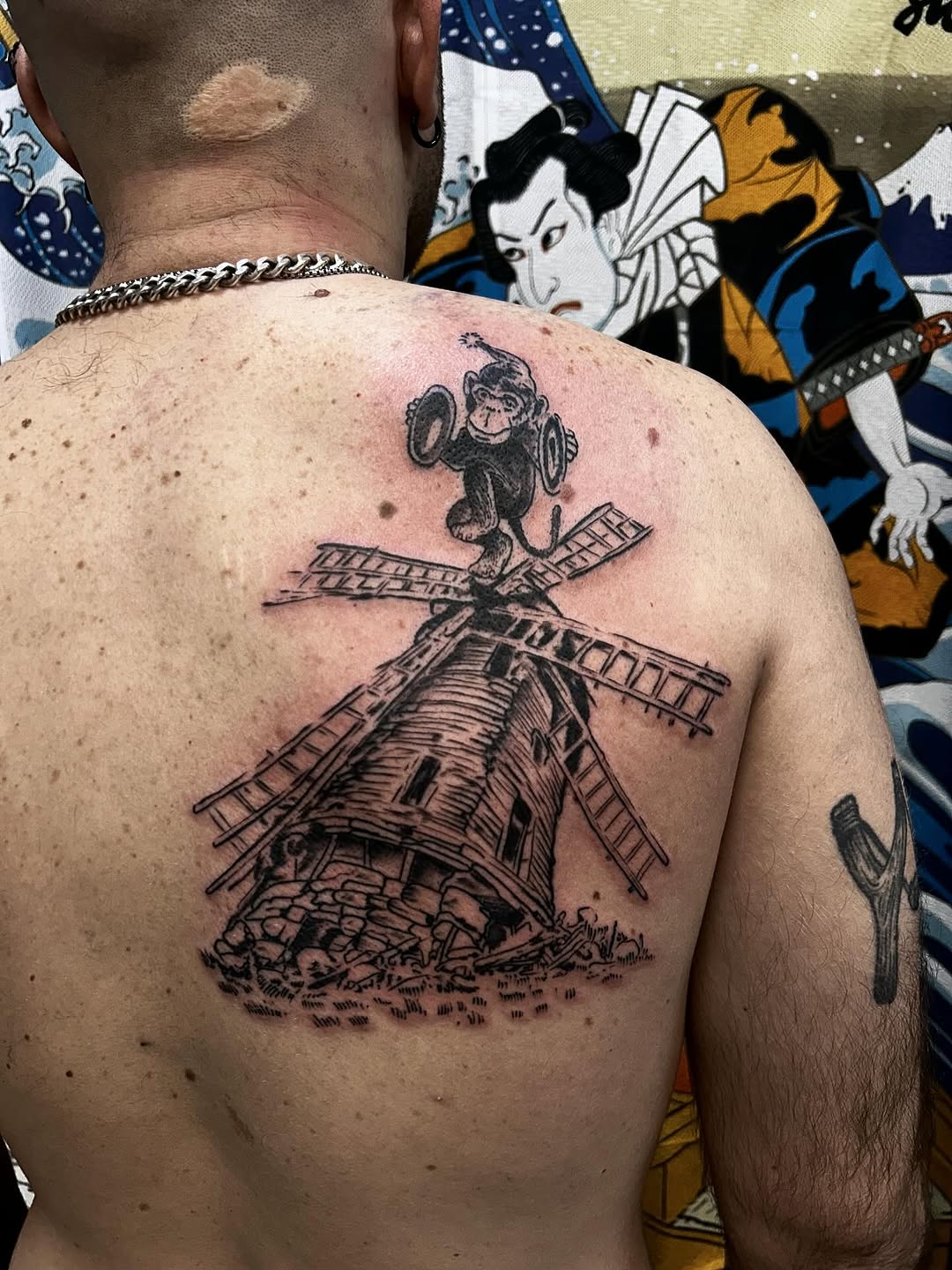 Tattoo by @coma_stein — illustrative, black_and_grey