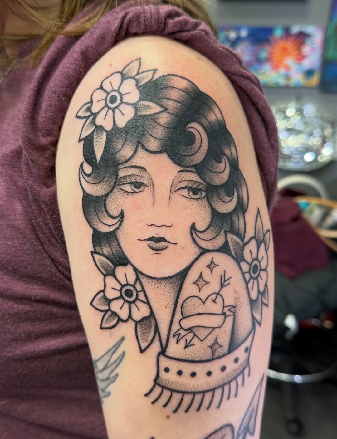 Tattoo by @inkedbyjenna — american_traditional, illustrative