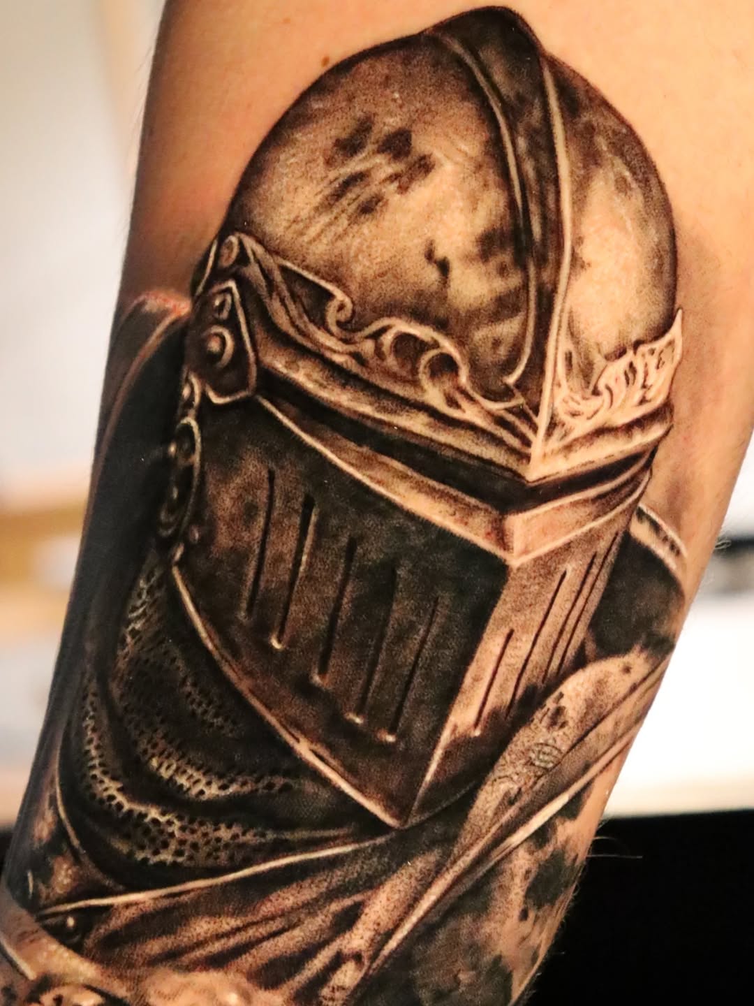 Tattoo by @claudink — realism, black_and_grey