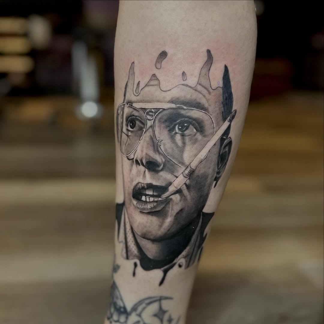 Tattoo by @christhomas.tattoo — realism, black_and_grey