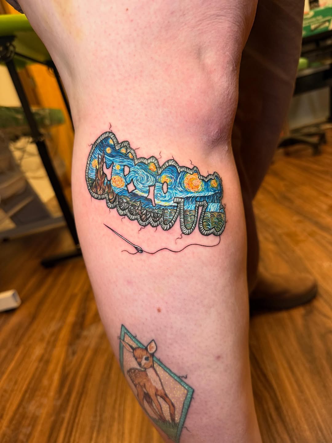 Tattoo by @maxwell.tattoos — illustrative, realism