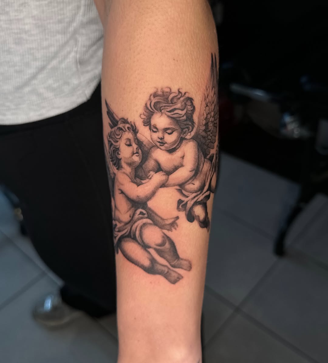 Tattoo by @av_tatts — realism, black_and_grey