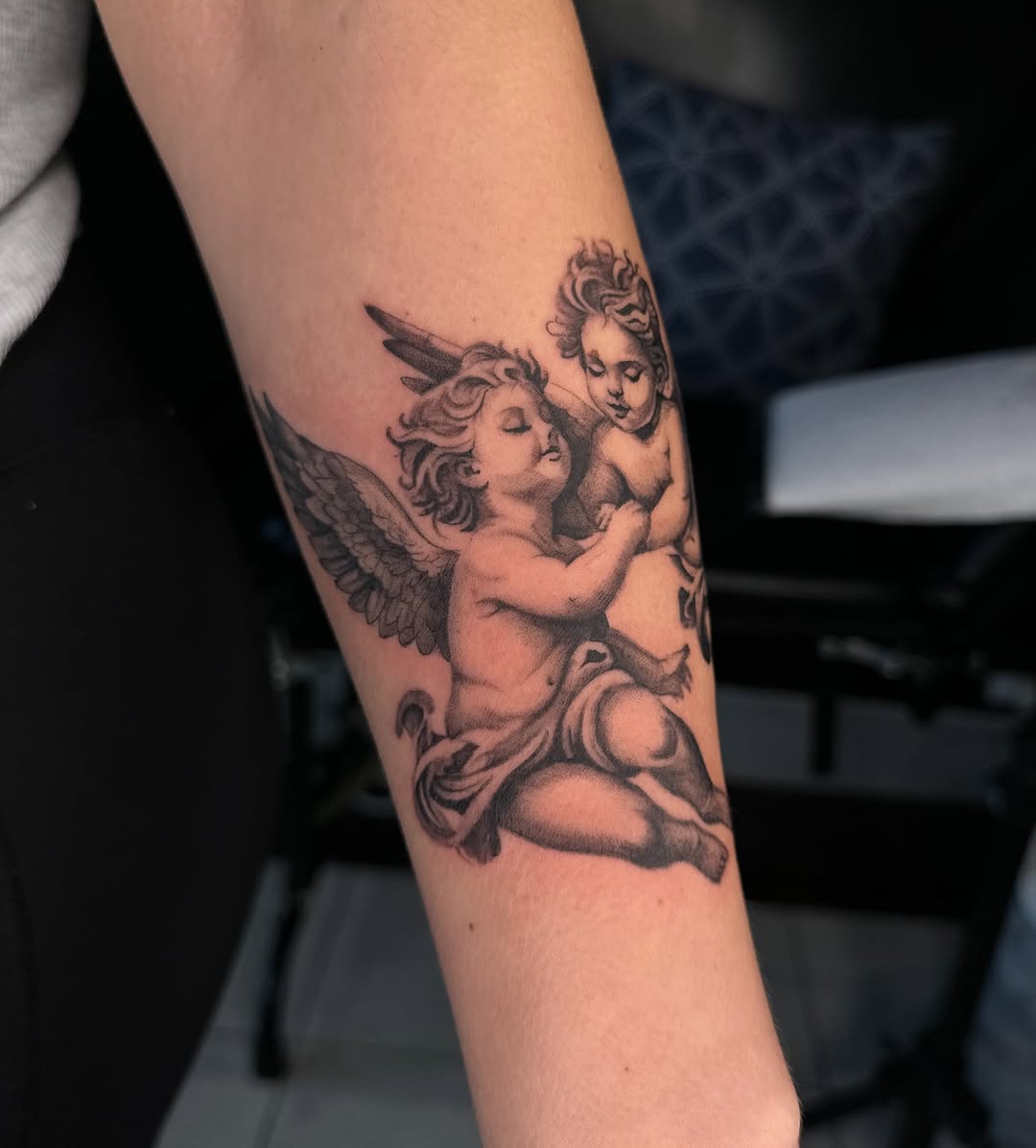Tattoo by @av_tatts — realism, black_and_grey