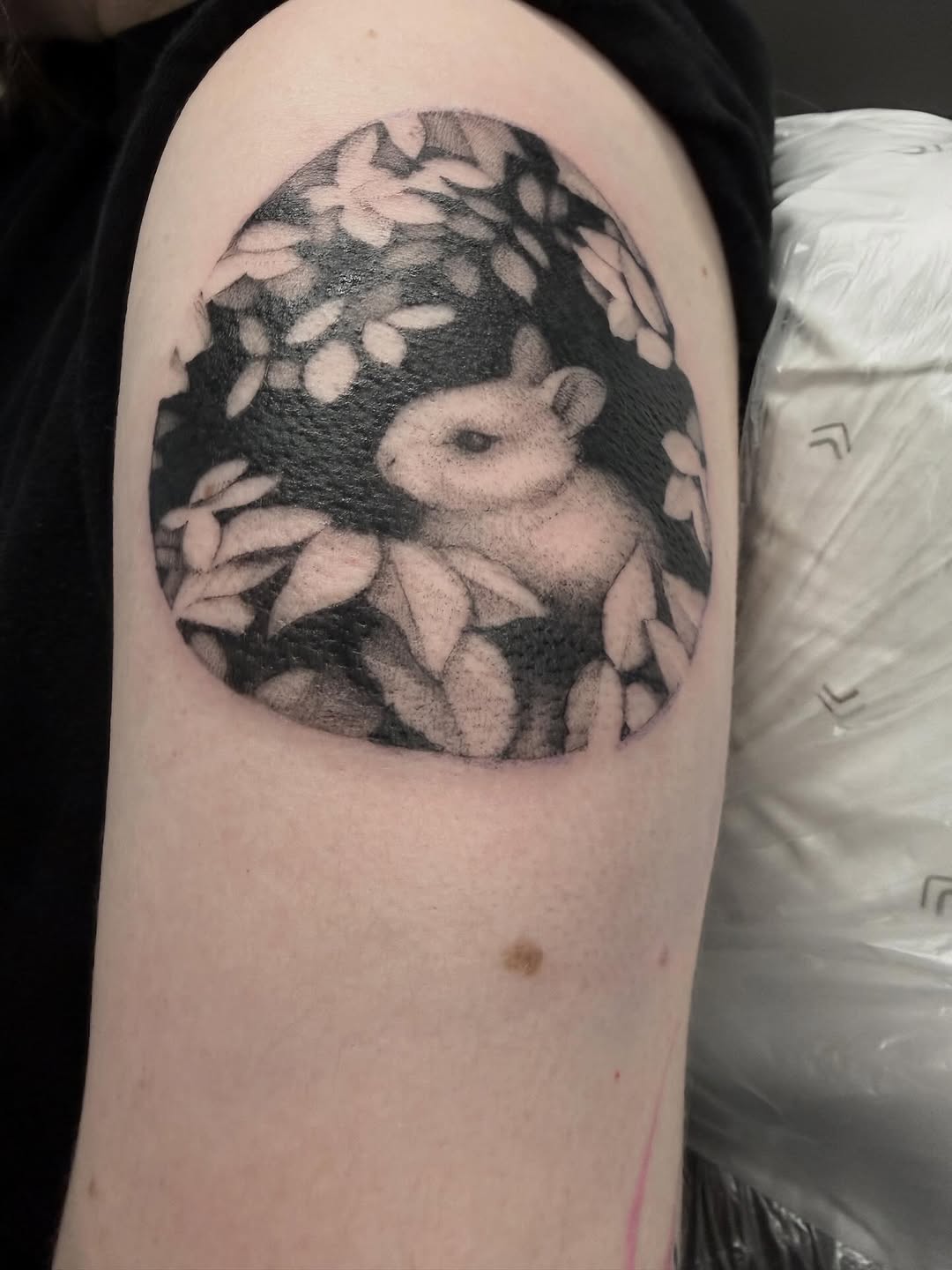 Tattoo by @peterharren — black_and_grey
