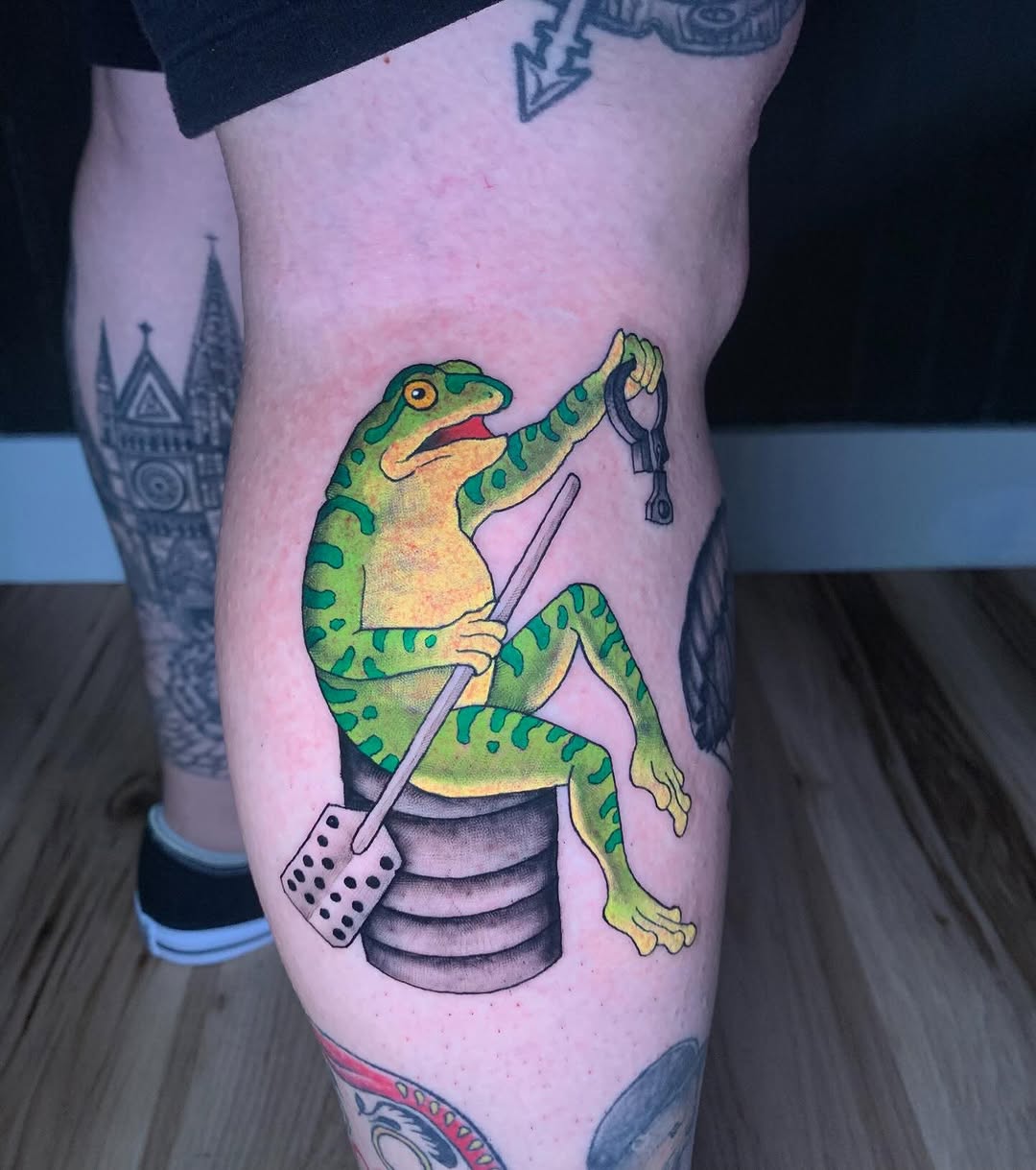 Tattoo by @dreadrooth โ new_school