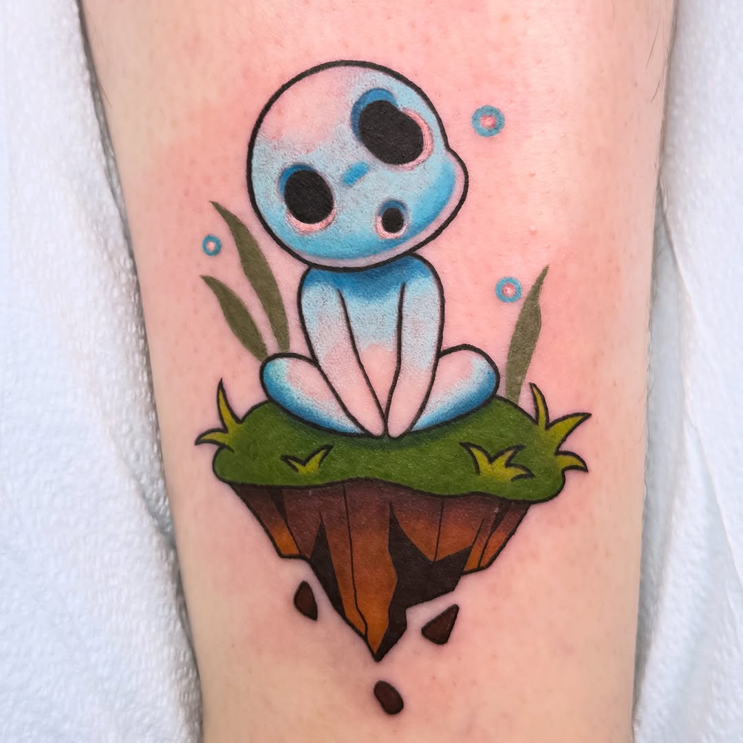 Tattoo by @darkodama — new_school, anime