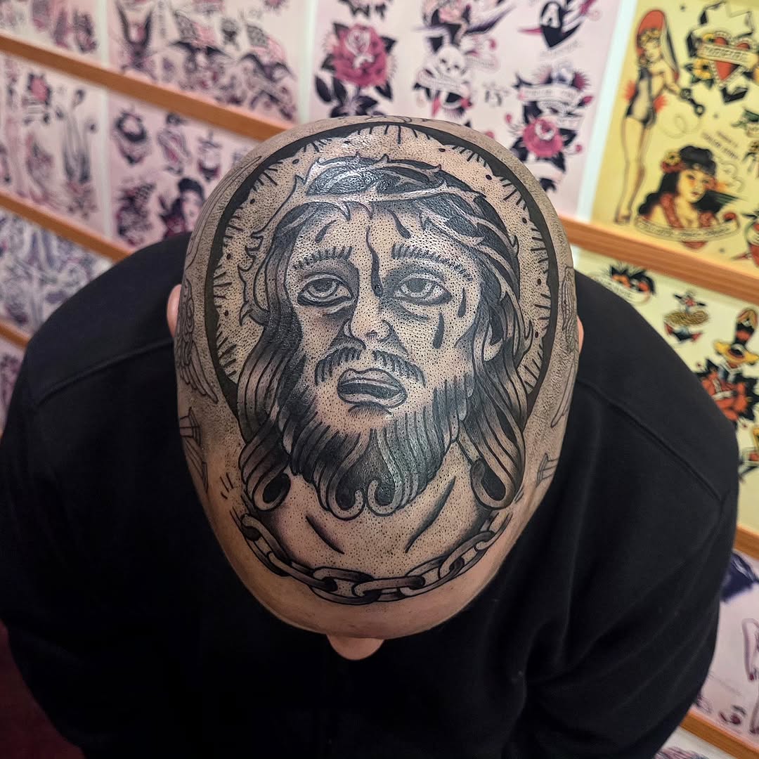 Tattoo by @katconiglioart β american_traditional, black_and_grey