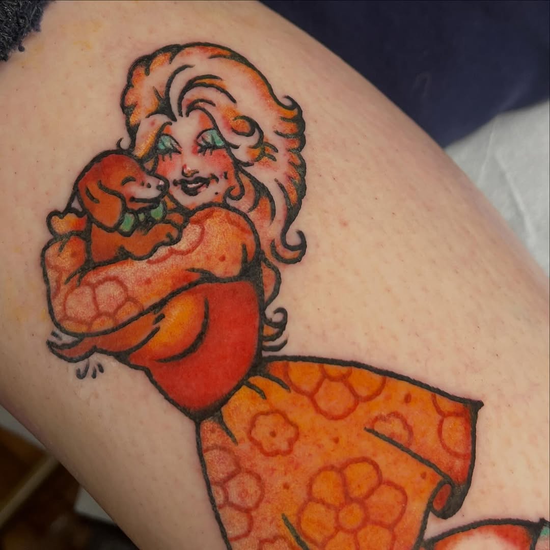 Tattoo by @maddwell.tattoos — american_traditional, illustrative