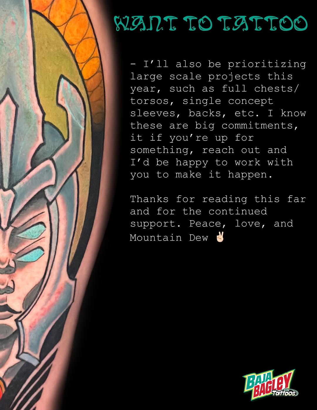 Tattoo by @bajabagleytattoos — neo_traditional, realism