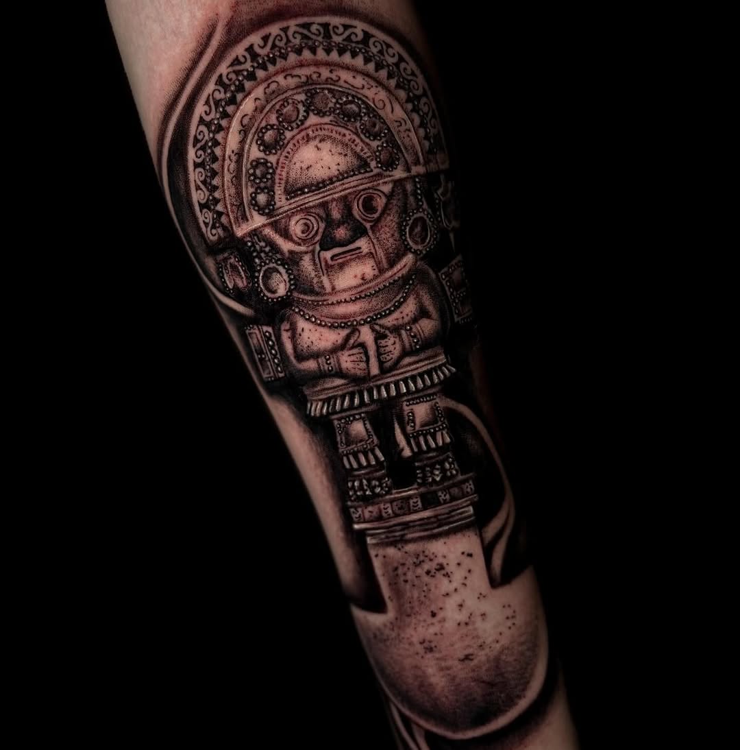 Tattoo by @sincitytattooer — black_and_grey, realism