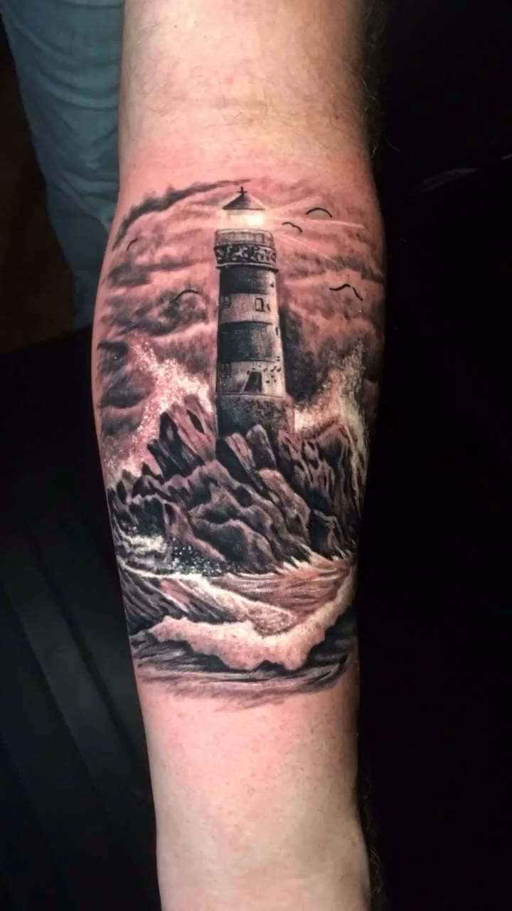 Tattoo by @josh_tattoo — realism, black_and_grey
