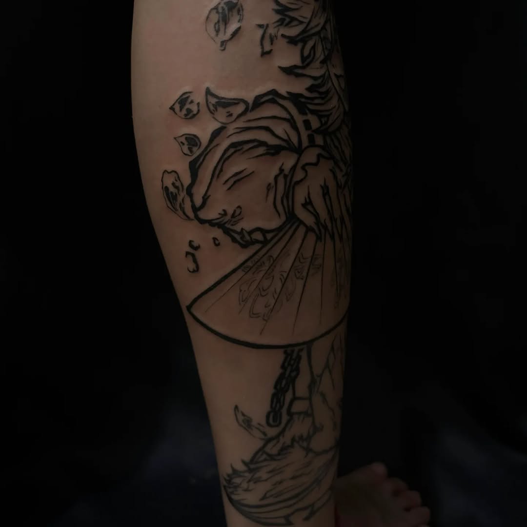 Tattoo by @dark_is_bright_ink — japanese_irezumi