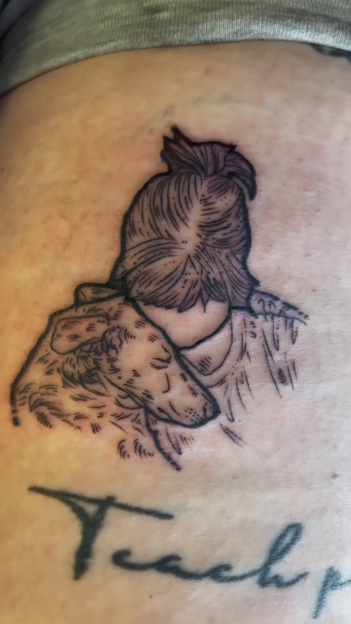 Tattoo by @egirotto.art — fine_line, black_and_grey