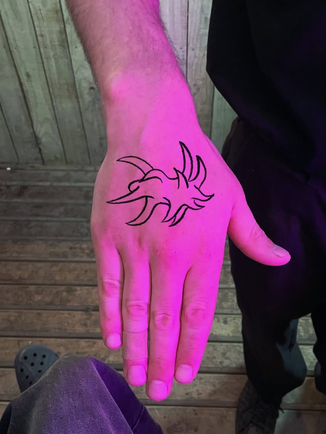 Tattoo by @titsfortatt — tribal