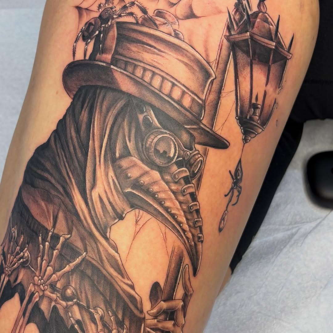 Tattoo by @et._.go._.tattoo — realism, dark_realism