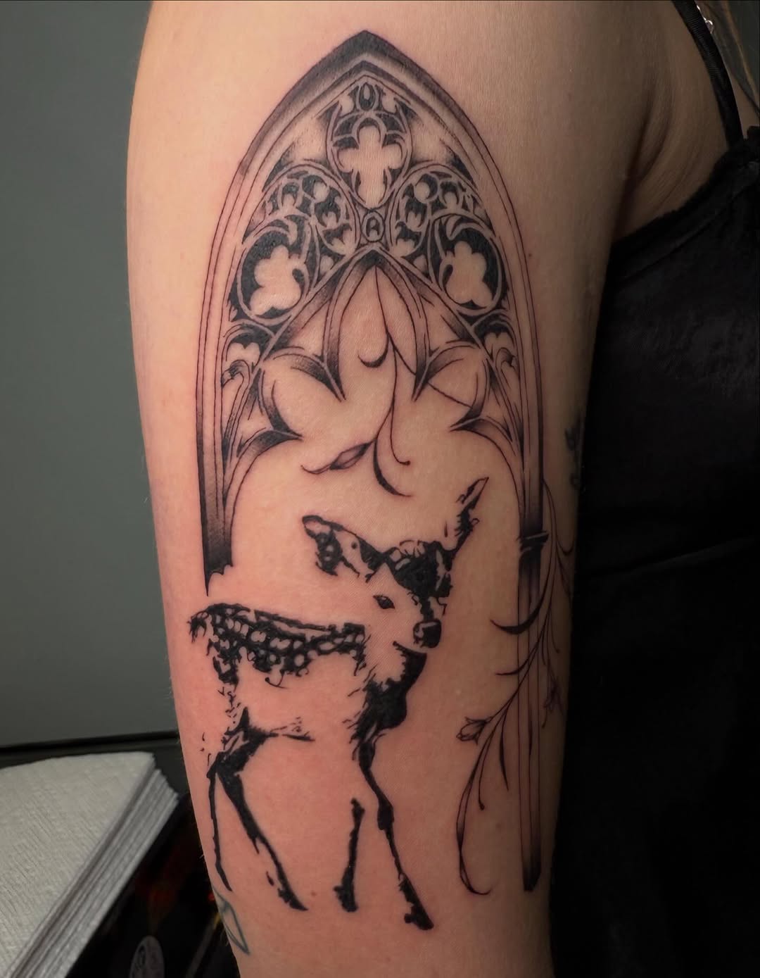 Tattoo by @inkedbykz — black_and_grey, realism