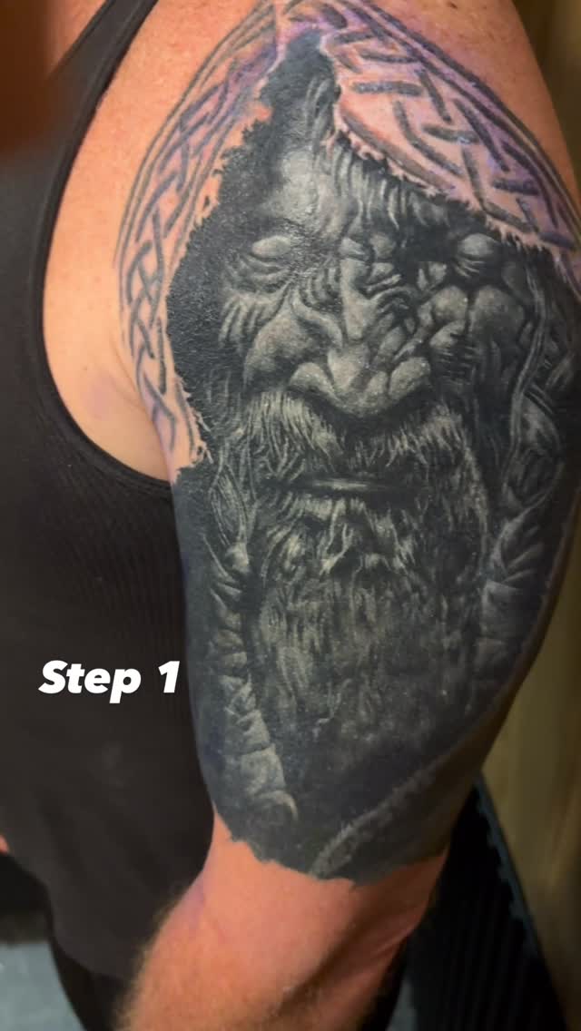 Tattoo by @lanceperlichtattoos β realism, black_and_grey