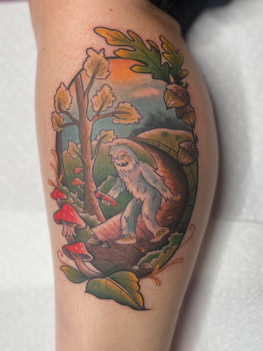 Tattoo by @lovebugtattoos โ illustrative, new_school