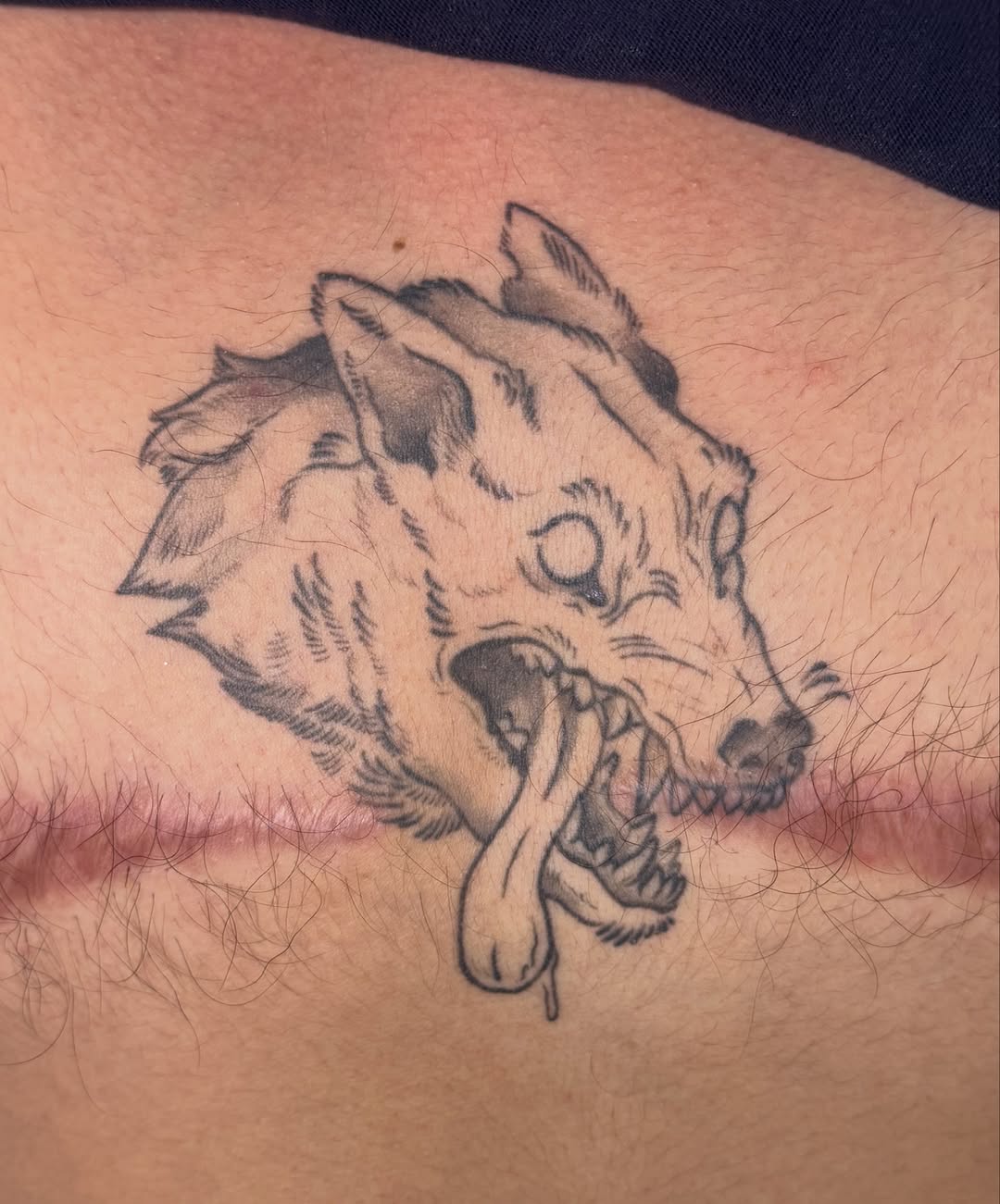 Tattoo by @devilgoat โ black_and_grey