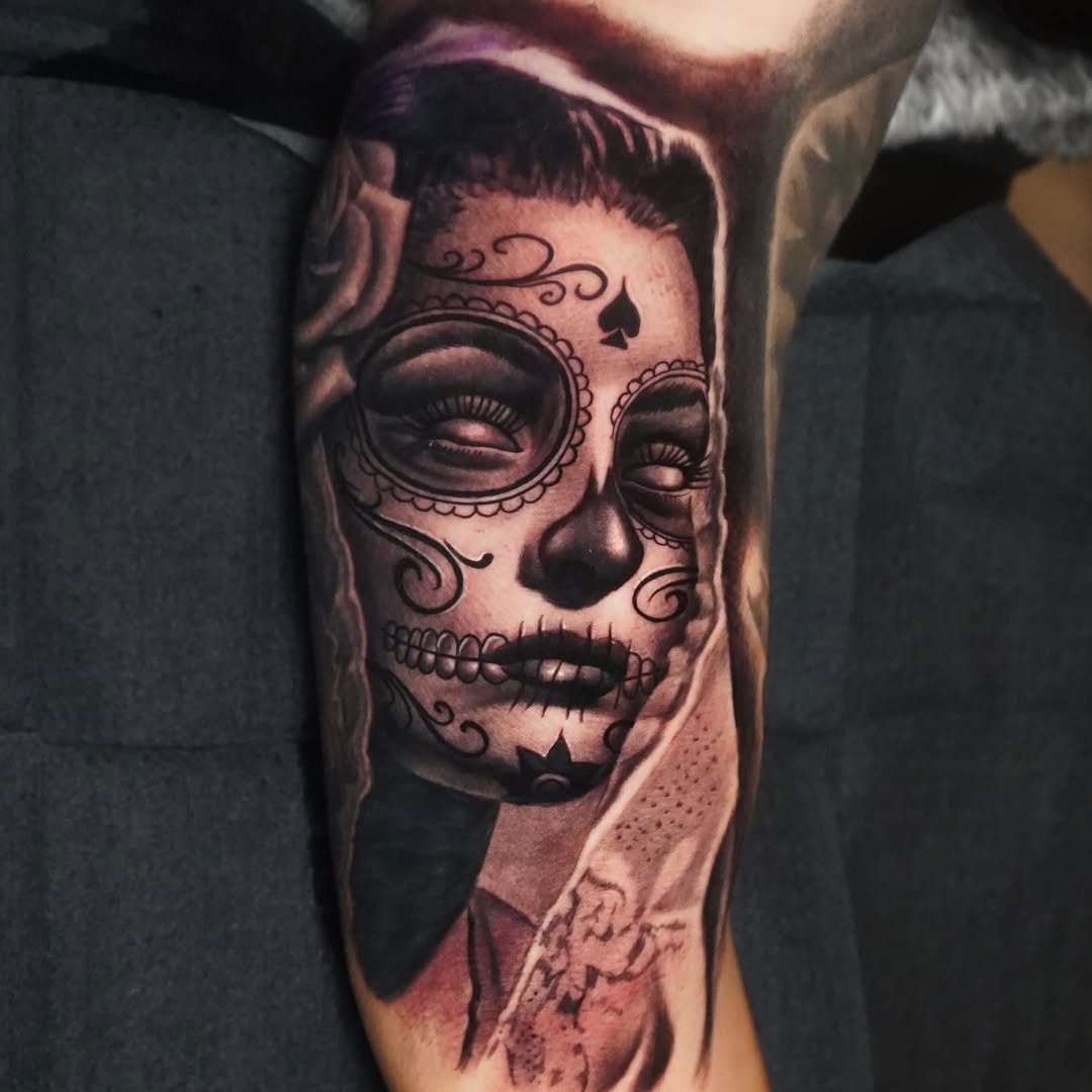 Tattoo by @alonso_tattoos โ black_and_grey, realism