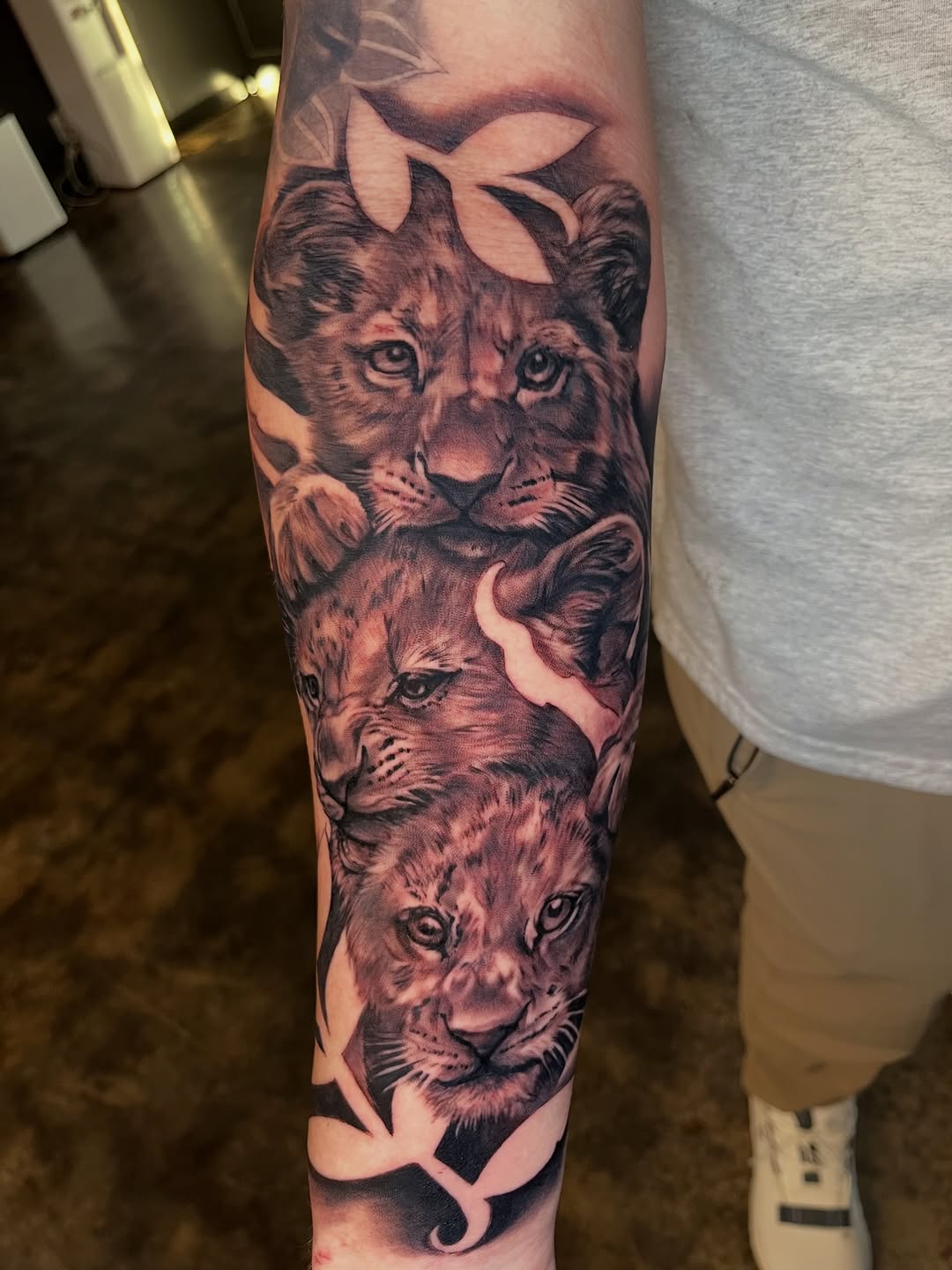 Tattoo by @tony.wilson.tattoos — realism, black_and_grey