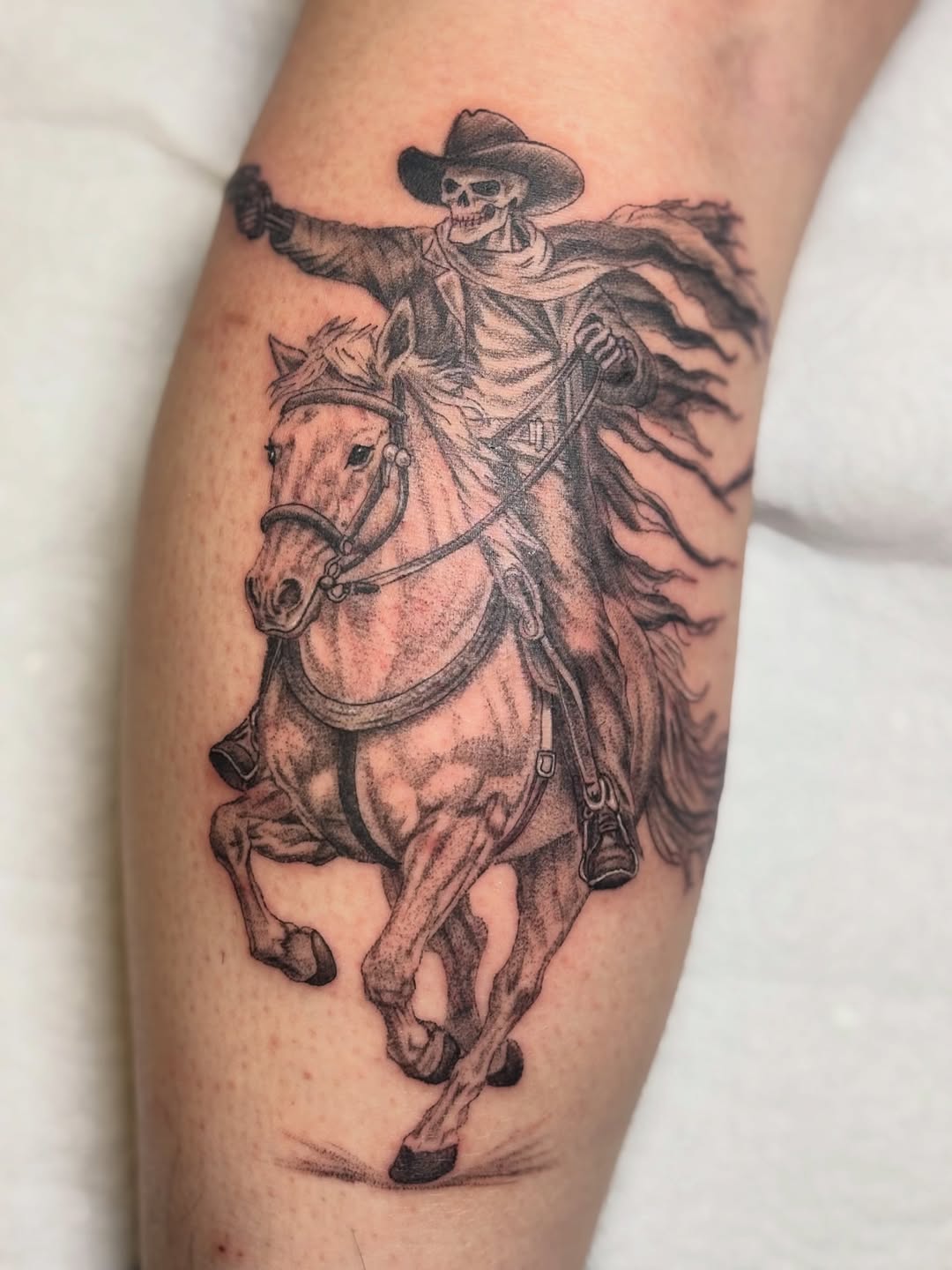 Tattoo by @brixtatts β realism, black_and_grey